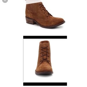 Matisse brown lace up ankle boots